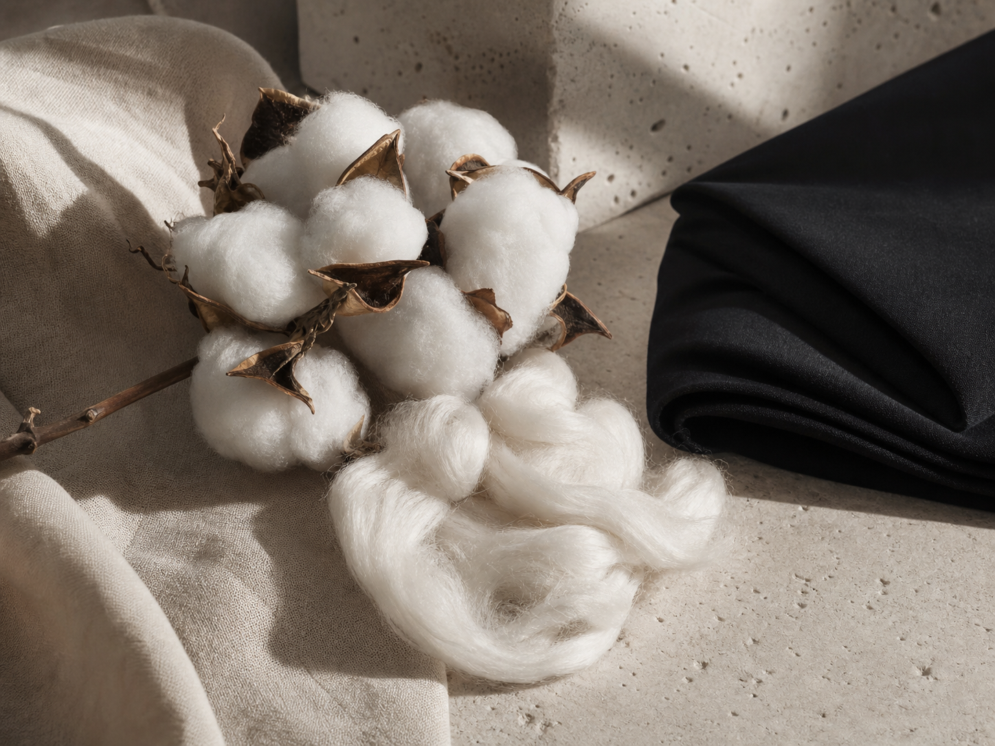 Cotton fibre — Mercerisé material story
